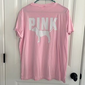 VS Pink Oversized Campus Tee